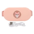 thumbnail image 2 of Waist Massage Heating Belt, Rapid Heating Electric Menstrual Heating Belt 3 Heat Levels Cordless  For Abdomen Stomach, 2 of 8