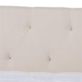thumbnail image 4 of Baxton Studio Haylie Lit de Jour Rembourré Beige Format Grand, 4 of 9