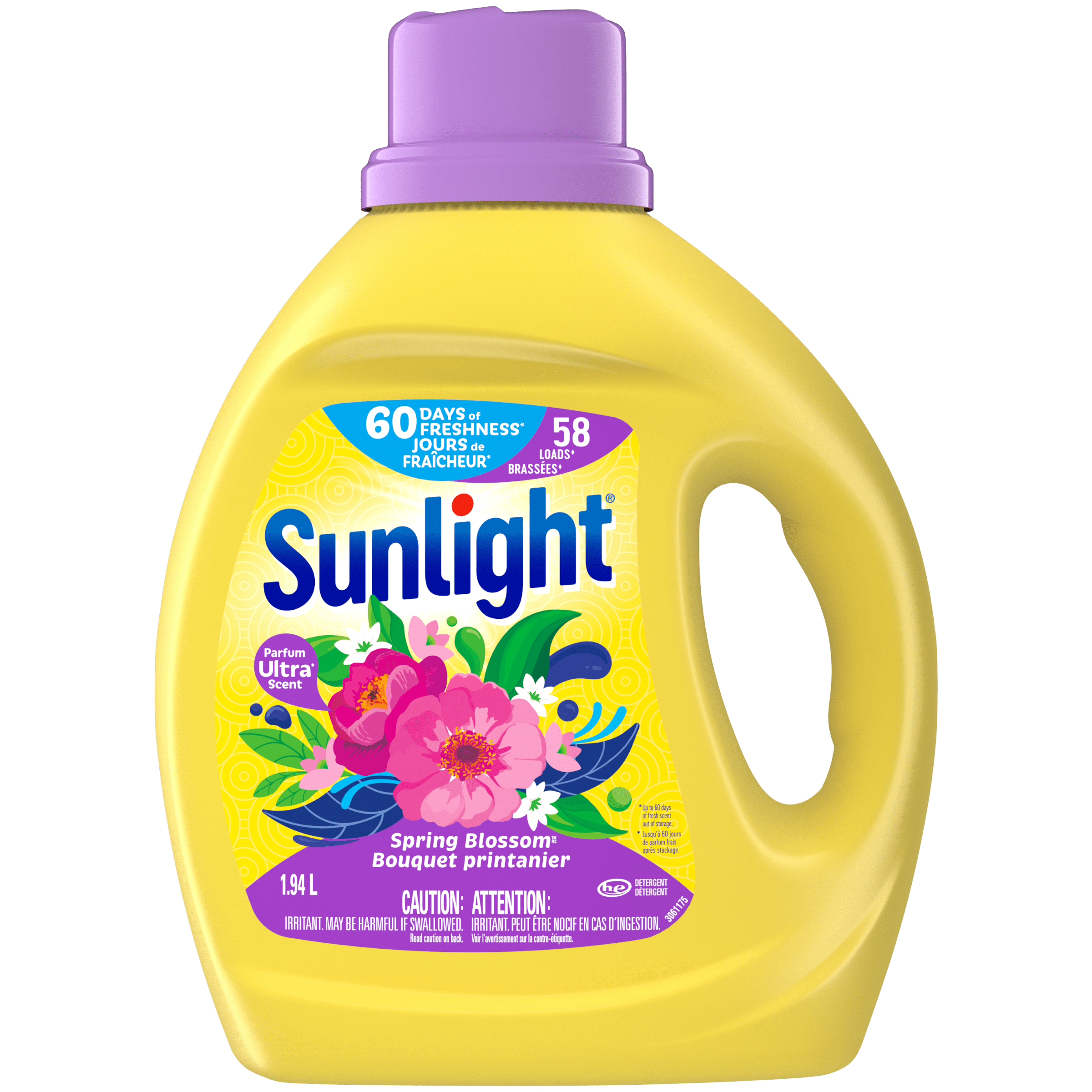 Sunlight® Spring Blossom™ laundry detergent, 1.94L, 58 Wash Loads