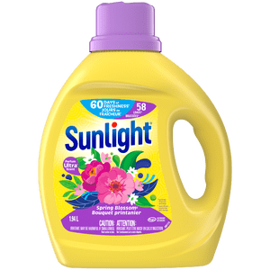 Sunlight® Spring Blossom™ détergent pour lessive, 1.94L, 58 Charges de lavage