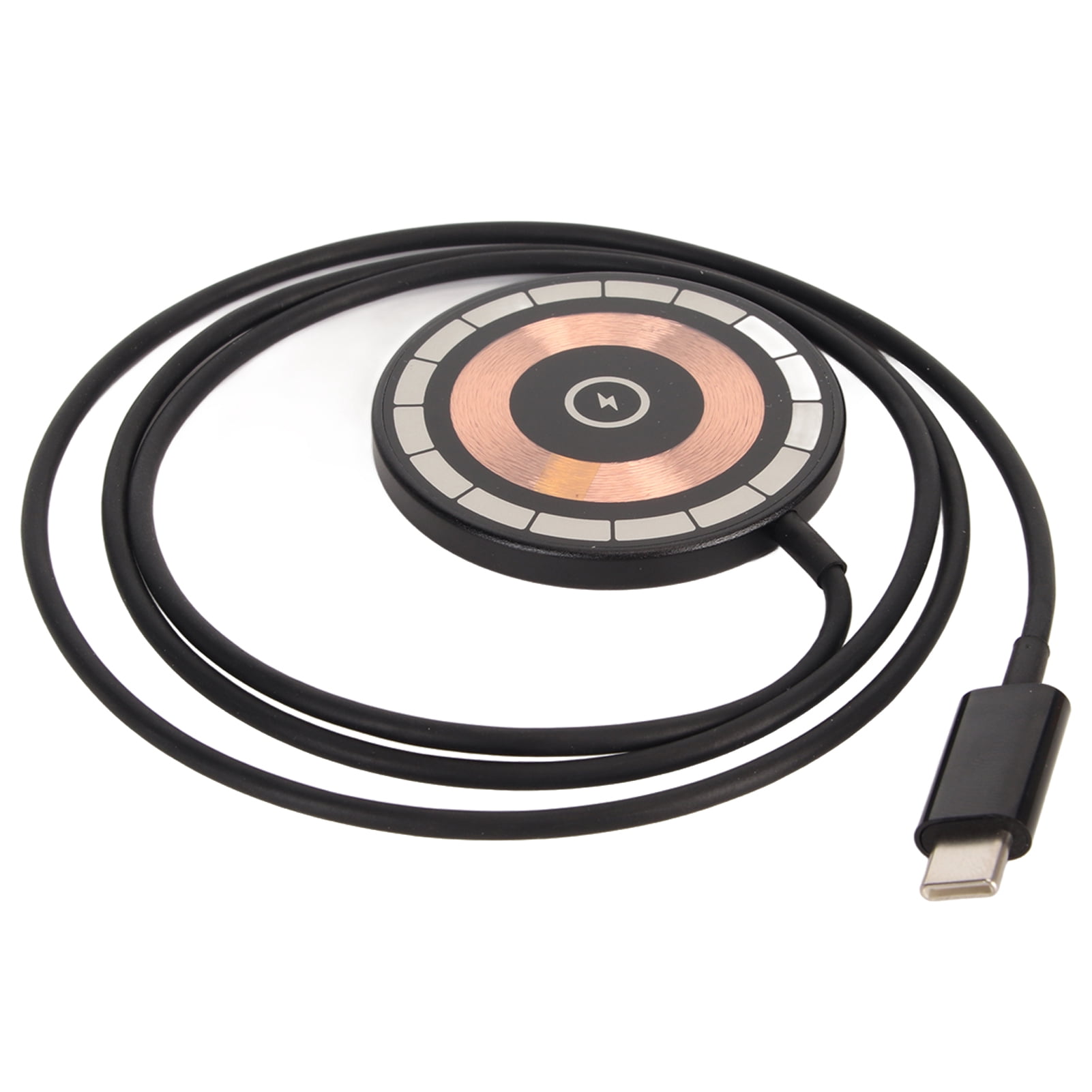 Magnetic Wireless Charger, Built in Smart Chip Reduce Charging Heat 15W Phone Magnetic Charger  for Travel