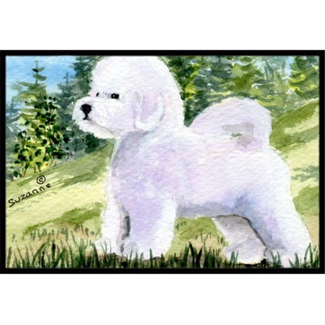 Carolines Treasures SS8900JMAT Paillasson Bichon Frise 24 x 36 Po.