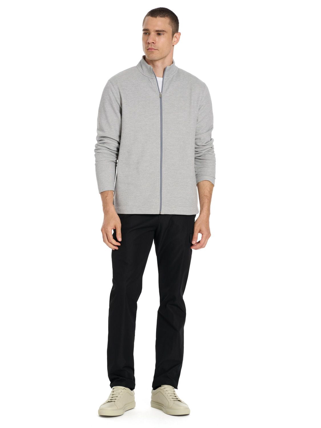 Van Heusen Full Zip Fleece Sweater