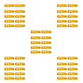 thumbnail image 2 of Thinsony 10 Pcs Bicycle Cable End Caps Professional Wear-resistant Universal Shifting Brake Gold 5Set, 2 of 6