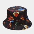 thumbnail image 2 of LinYooLi Chapeau Seau pour Femmes Motif Fruits Frais Réversible Chapeau de Pêcheur pour Hommes Adolescent Unisexe Sport Protection Solaire, 2 of 8
