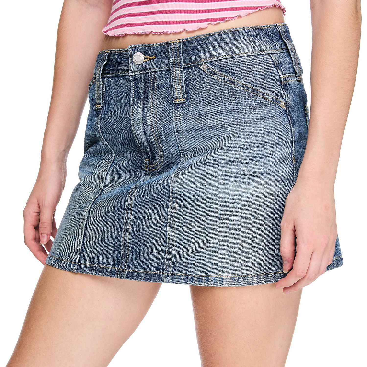 No Boundaries Women's Denim Skort