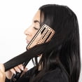 thumbnail image 3 of Conair Quick Blow Dry Copper Vent Brush, Full‑Size Copper‑Coated Vented Hair Brush, 3 of 4