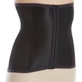 thumbnail image 1 of Women's Rago 821 Shapette Satin Panel Waist Cincher (Black 6X), 1 of 4