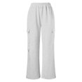 thumbnail image 3 of Women Pants Bell Bottoms Multi Colored Slim Trousers Ladies Work Leggings, 3 of 6