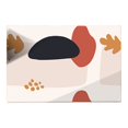 thumbnail image 1 of Floor Carpet Non-slip Soft Polyester Nordic Style Abstract Bedroom Bedside Carpet Home Decor for Bathroom, 1 of 8