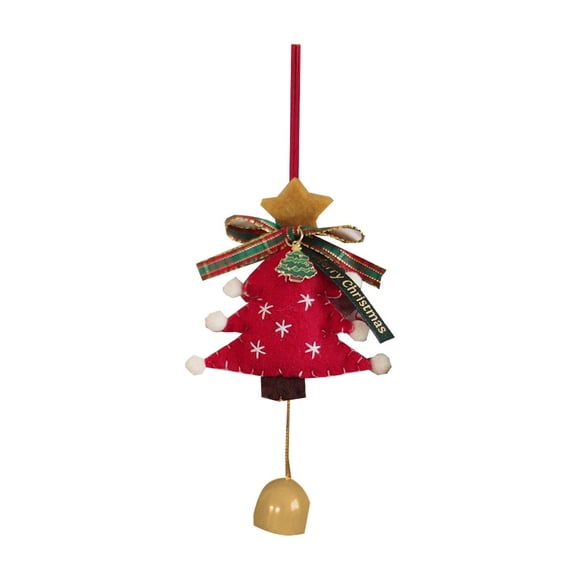 Qocolhg Outdoor Christmas Decorations Indoor, Christmas Tree Wind Chimes Christmas Ornaments Car Pendants Cute Christmas Atmospheres Decoration, Christmas Tree Ornaments Decor Clearance