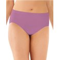 thumbnail image 1 of Bali Womens One Smooth U All-Around Smoothing Hi-Cut Panty, 7, Dusted Plum, 1 of 1