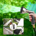 thumbnail image 3 of Garden Shower, Garden Hand Shower 9 Watering Patterns, Garden Spray Guns 100% Metal Multifunction Water Sprayer For Car Washes, Garden Watering, Pet Shower, 3 of 7