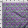 thumbnail image 3 of oneOone Rayon Bluish Violet Fabric Asian Japanese Koi Fish Sewing Craft Projects Fabric Prints By Yard 56 Inch Wide, 3 of 4
