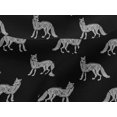 thumbnail image 4 of oneOone Viscose Jersey Fabric Fox Block Print Fabric BTY 60 Inch Wide, 4 of 5
