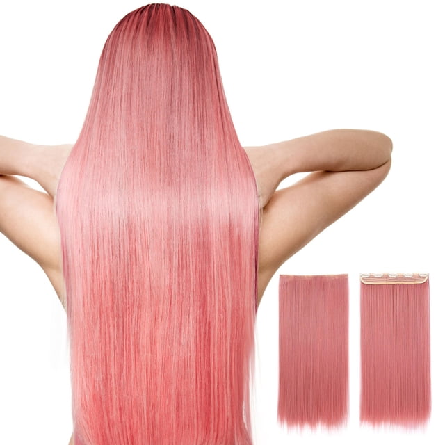 Hair Extensions The Perfect Combination Of Invisible Long Hair And Luxurious Long Hair, 23 Inches, Is Easy To Wear And Remove. It Can Make Your Hair Fuller And Longer, Hair Extensions & Accessories fo