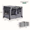 thumbnail image 2 of Evolur Cozy Cove Deluxe Playard, Gray, 2 of 9