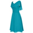 thumbnail image 2 of RKSTN Robes d'Invitée de Mariage pour Femmes Formelles Demoiselle d'Honneur Taille Haute Fête Bal Robe de Cocktail, 2 of 4