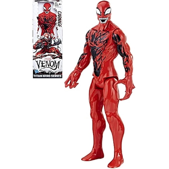 Figurine Articulée de 12 Pouces de la Série Titan Hero Carnage de Venom