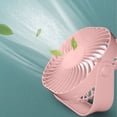 thumbnail image 1 of Fwttom Desk Fan, Usb Desk Fan, Mini Fan Portable, 2 Speeds Desktop Table Fan, Plug in Power Fan, Rotation Strong Wind, Quiet Personal Small Fan for Home Desktop Office Travel, 1 of 7