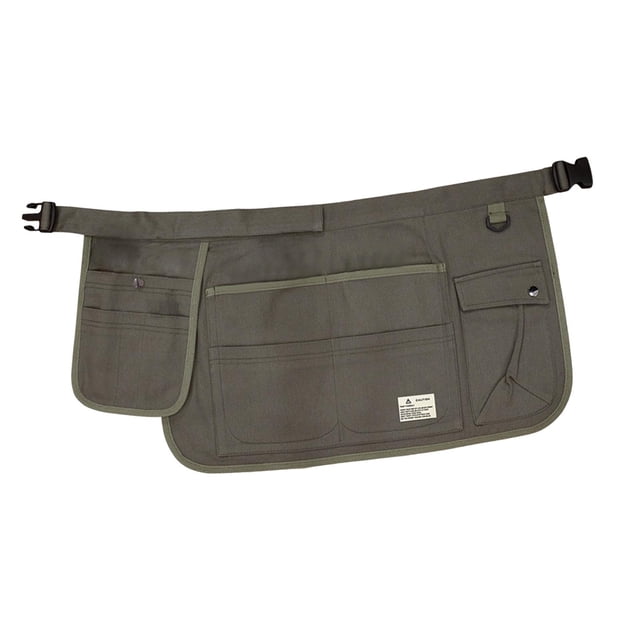 Half Waist Apron Utility Belt Convenient Portable Adjustable Waist Bag Organizer green