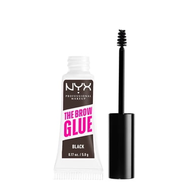 Nyx Professional Makeup, Brow Glue, Glue fixatrice pour sourcils, Transparent, Tenue extrême 16 heures