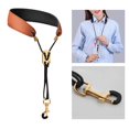 thumbnail image 4 of tredstone Sangle de Cou pour Saxophone Rembourrée Confortable pour Clarinette Soprano Marron, 4 of 8