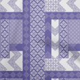 thumbnail image 1 of oneOone Cotton Cambric Violet Fabric Block Fabric For Sewing Printed Craft Fabric By The Yard 56 Inch Wide, 1 of 5