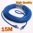 thumbnail image 1 of 50 Pieds 15M CAT5 CAT5E Ethernet RJ45 Lan Câble Fil Connecteur Mâle, 1 of 2