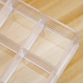 thumbnail image 2 of Earring Box Jewelry Storage Organizer Jewelry Storage Box Transparent 72 Grids Dustproof Earring Display Case For Women 3 Layers, 2 of 5