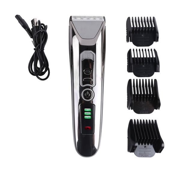 Hair Clippers For Men, Professional Cordless Clippers For Hair Cutting Ceramic Blade Beard Trimmer Barbers Grooming Kit
