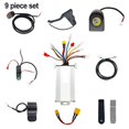thumbnail image 1 of MYG for 36V 350W Electric Scooter Controller Meter Set Conversion Kit for 8.5 Inch Scooters with Throttle Headlight Taillight Adapter Cable Communication Cable Meter Cover Brake Handle, 1 of 9