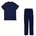 thumbnail image 1 of Men's Scrubs Set Scrub Top and Pants Scrubs Set, 1 of 3