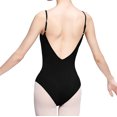 thumbnail image 3 of AherBiu Dancing Bodysuits for Women Sleeveless Backless Playsuits Stretchy Slim Comfy Soft Workout Rompers, 3 of 5