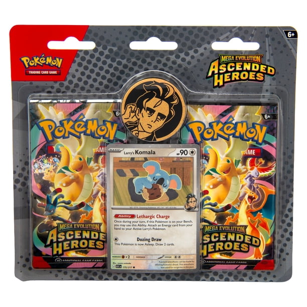 Pokémon TCG: Mega Evolution— Ascended Heroes 2-Pack Blister 12ct