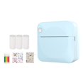 thumbnail image 1 of Meiiso Portable Printer Blue 3 Rolls of Printing Paper Mini Printer, Portabel Print Pod，Portable Photo Pocket Student Wrong Question Printing, 1 of 7