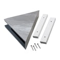 thumbnail image 1 of PALISADE Vinyl Waterproof Corner Shower Shelf Smoky Sky Urban Slope 14.56 x 7.12 in, 1 of 6