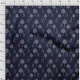 thumbnail image 3 of oneOone Cotton Cambric Fabric Tree & Giraffe Block Printed Fabric 1 Yard 56 Inch Wide, 3 of 4