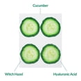 thumbnail image 4 of Soo'Ae Hydrating Cucumber Slice Mask, 4 of 7
