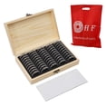thumbnail image 2 of LEFU for Wooden Coin Storage Box with Adjustable Compartments - 50 Slots Commemorative Coin Collection Case for Various Sizes 18-46mm Diameter Coins, 2 of 9