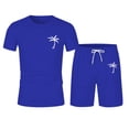 thumbnail image 3 of Men's Suits Quick-Dit Summer Tracksuit for Everyday Casual Outdoor Travel Performance Athletic Set, 3 of 5