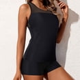 thumbnail image 3 of Women Tankini Swimsuit Tummy Control Top With Shorts Two Piece Bathing Suit, 3 of 6