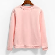 Fgnfyis Sweatshirt for Women Long Sleeve Crewneck Pullover Hoodies Shirt 2025 Fall Tops Loose Casual Sweaters Women's Sweatshirt PK2 L
