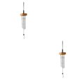 thumbnail image 3 of mmirethe Multiple Styles And Colors Wind Chimes For Wide Application Unique Style Wind Chime Pendant burlywood 2Set, 3 of 6
