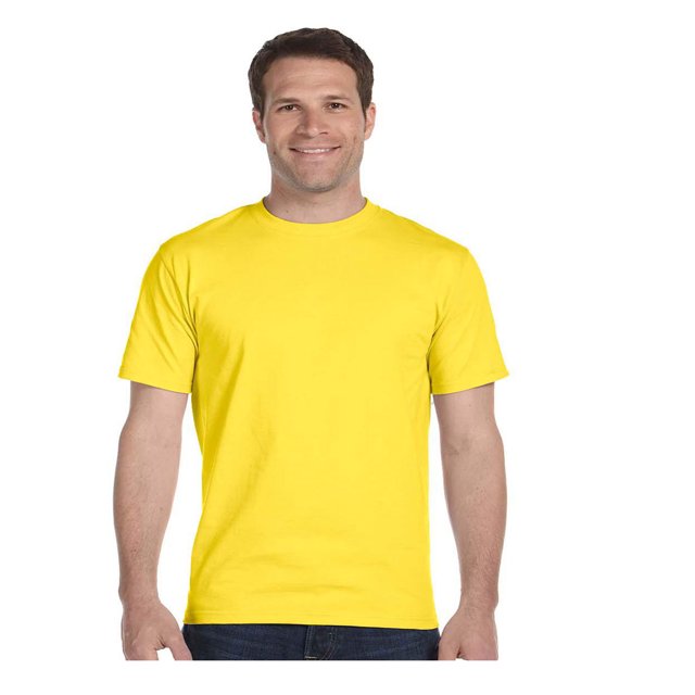 Hanes Lay-Flat Tag-Free Crewneck Beefy T-Shirt, Style 5180