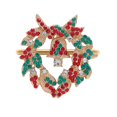 thumbnail image 1 of Cloth Napkin Hollow Pattern Christmas Wreath Gold And Silver Metal Thanksgiving Dinner Table Alloy Wedding Decoration, 1 of 15