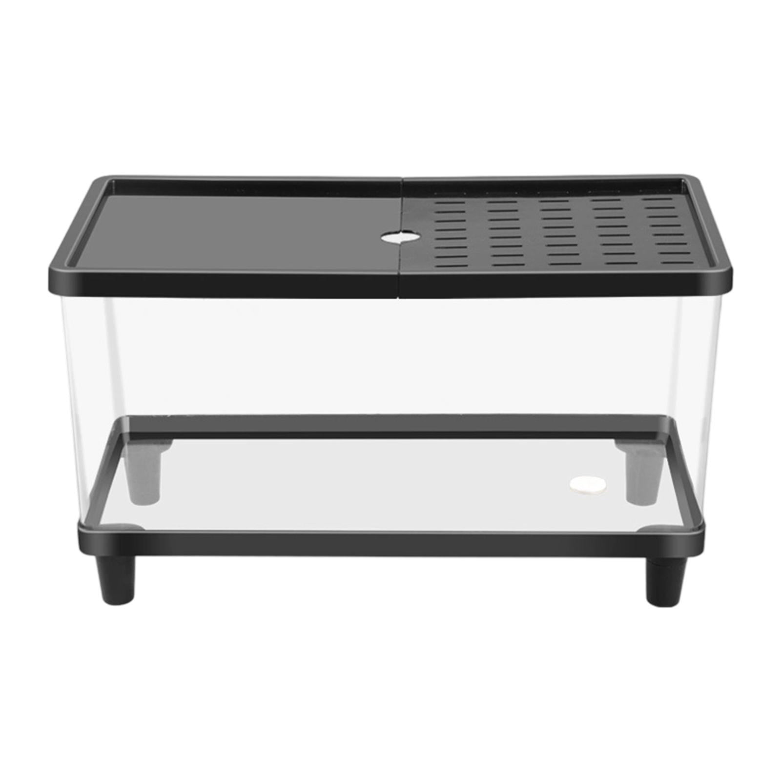 Milaget Mini Reptile Terrarium Breeding Box Pet House Habitat for Lizard Frogs Snake 30cmx19.5cmx21cm