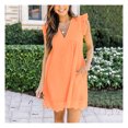 thumbnail image 1 of Été V-Cou Coton Jupe Robe Couleur Unie California Romper pour les Femmes, 1 of 6