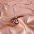 thumbnail image 4 of Nvzi Mother's Day Gift Ideas - Mothers Day Necklace for Mom Mothers Day Gifts for Mom from Son Gifts for Her Mom Gifts for Mothers Day Grandma Mothers Day Gift(Red), 4 of 5