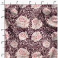 thumbnail image 2 of Soimoi Cotton Poplin Fabric Peony Floral Print Fabric by Yard 42 Inch Wide, 2 of 6